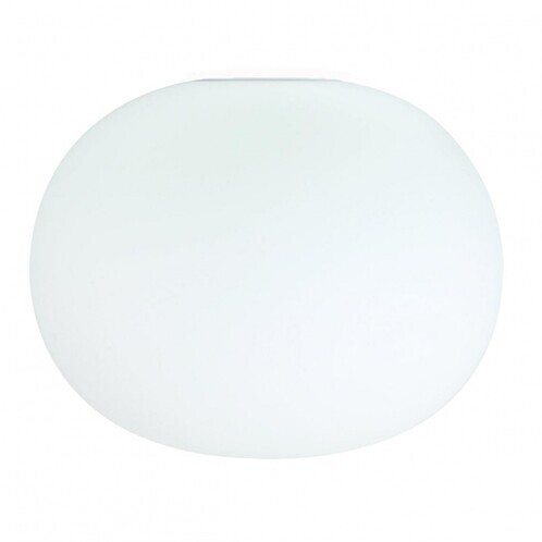 Flos - Glo Ball S2 replacement shade - white/glass/shade white/H 36cm/Ø 45cm