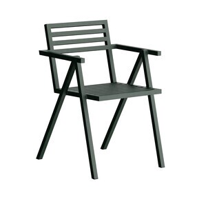 Nine - Chaise avec accoudoirs empilable 19 Outdoors