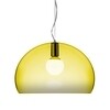 Kartell - FL/Y - Pendellamp - geel/transparant/Ø52cm