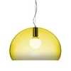 Kartell - FL/Y Suspension Lamp - yellow/transparent/Ø52cm