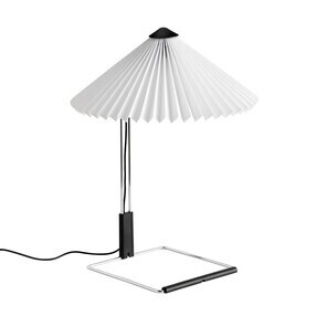 HAY - Matin LED tafellamp S gepolijst staal