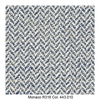 MDF Italia - Flow Slim - Fauteuil capitonné New Edition 2 - bleu/gris/blanc/coupe blanche/châssis chêne/étoffe Monaco R316 Col. 443.010/56 x 56 x 76.4 cm