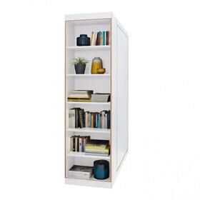 Müller Small Living - Flai Kleiderschrank zweitürig mit Regal