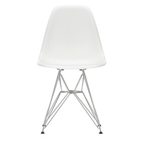 Vitra - Eames Plastic Side Chair DSR Chromed Base