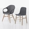 Kristalia - Sharky - Chaise capitonné