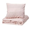 Linum - Riverdale - Linge de lit 140x200cm - rose/couverture 140x200cm/ coussin 80x80cm/taille DE