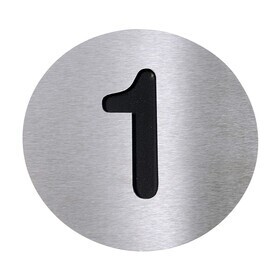 Radius Design - Numéro de maison/de rue