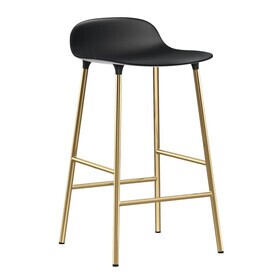 Normann Copenhagen - Form barkruk onderstel messing 65cm
