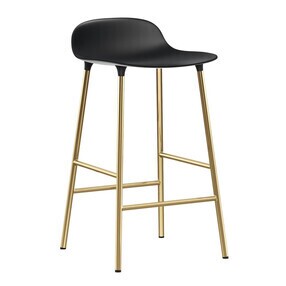 Normann Copenhagen - Form Barhocker Gestell Messing 65cm