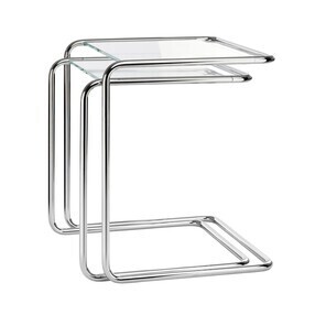 Thonet - B 97 bijzettafel beuk set van 2 glas