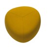 la palma - Kipu Stool H45 - curry/fabric Jet 3019/H x L x W: 45 x 57 x 57cm