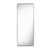 Gubi - Adnet - Miroir rectangulaire L - marron/180x70cm