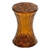 Kartell - Stone - Tabouret - ambre jaune/brillant