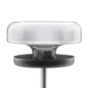 Eva Solo - Eva Solo Bird Table - transparent/black/H 121cm/Ø 21.5cm/frame stainless steel