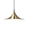 Gubi - Semi 47 - Suspension - laiton / Ø47cm/brillant
