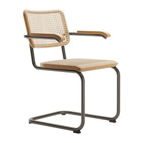 Thonet - Speciale editie S 64 V sledestoel met armleuningen
