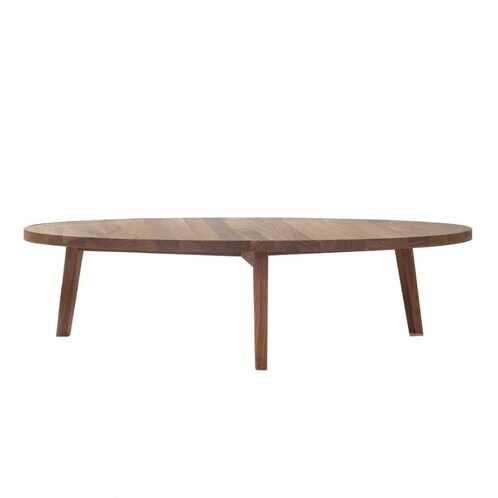 Gervasoni - Gray 49 - Table basse - noyer/nature