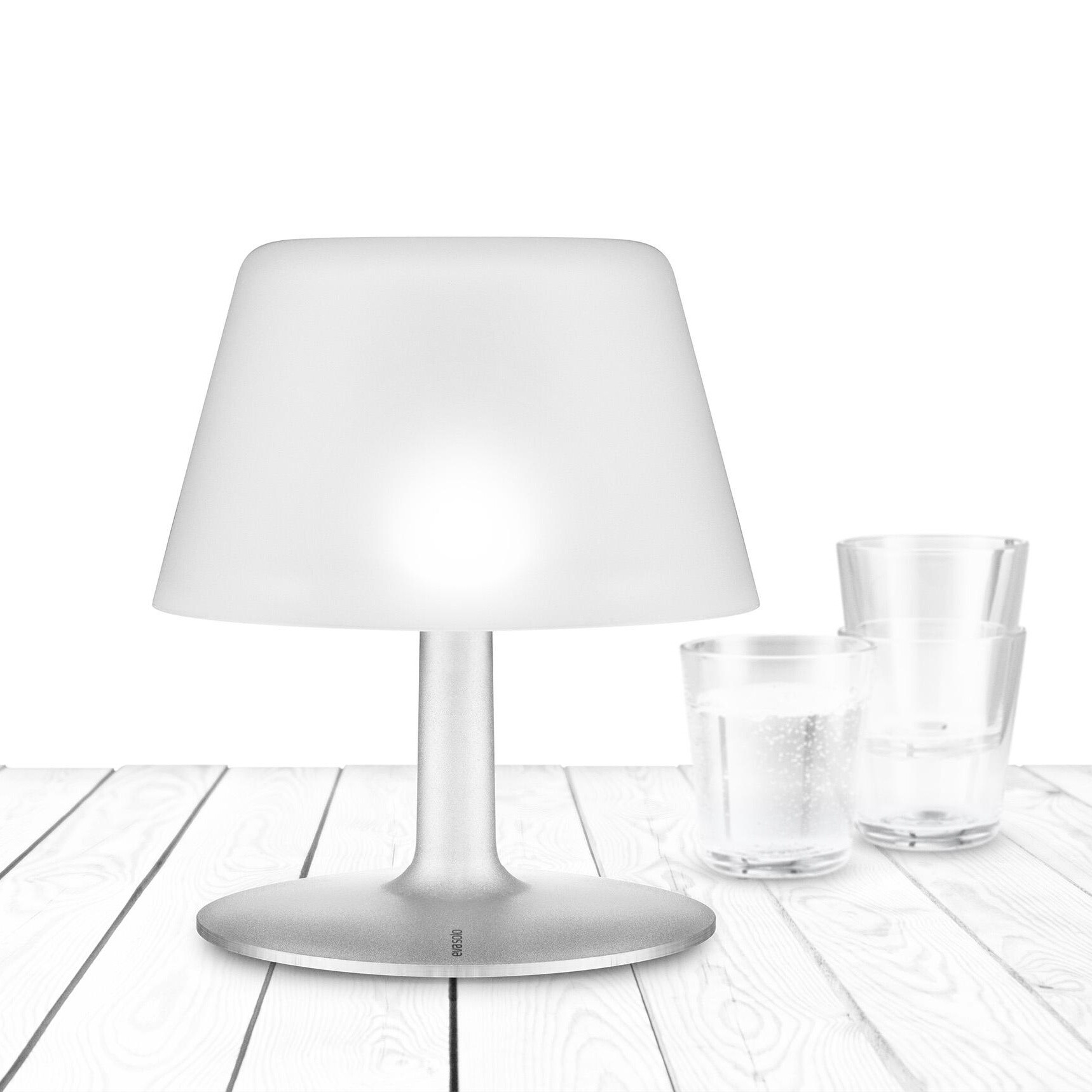 Eva Solo Eva Solo SunLight Bell Solar Lamp Frosted Glass/Aluminium/Plastic Large 