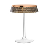 Flos - Bon Jour LED Table Lamp Copper - transparent/smoky grey/shade: plastics/H 41cm/ Ø 31,6cm/frame transparent/copper