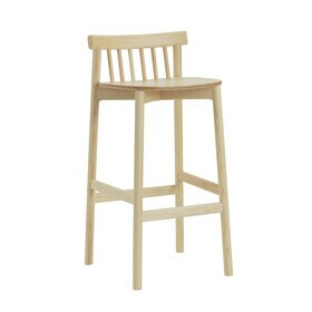 Normann Copenhagen - Chaise de bar Pind 75cm