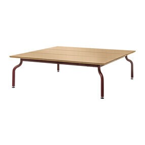 Magis - South Gartentisch niedrig 120x120cm Teak