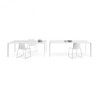 Arper - Catifa 46 0278 - Chaise unicolore pied chromé