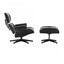 Vitra - Fauteuil & voetenbank Eames Lounge Chair