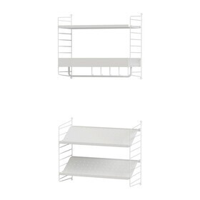 String - Wall Wardrobe with Shoe Rack Small