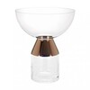 Tom Dixon - Tank Large - Vaas - koper/transparant/mond geblazen/H 30cm/Ø 36cm
