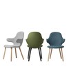 &tradition - Catch Chair JH1 - Stoel onderstel eiken