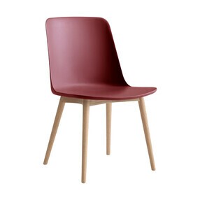 &Tradition - Chaise Rely HW71 piètement chêne
