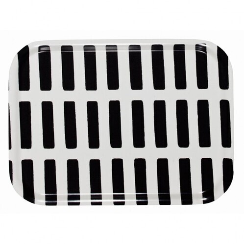 Artek - Artek Siena - Plateau 27x20cm - blanc/noir