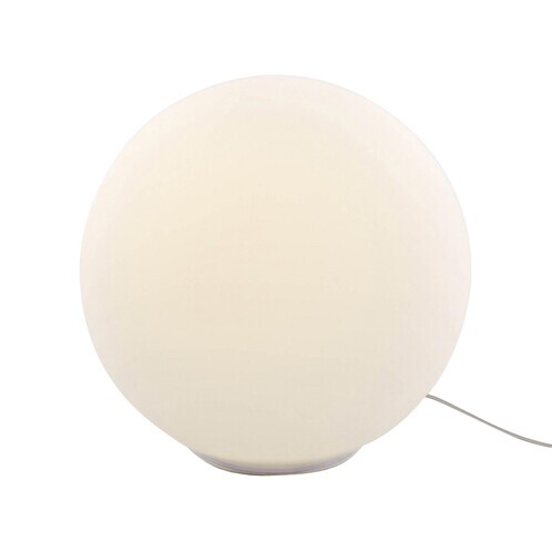 Artemide - Dioscuri Tischleuchte - weiß/Glas/Größe 2/H23cm/Ø25cm/mit Dimmer