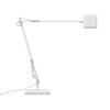 Flos - Kelvin Edge Basis LED Tischleuchte - weiß/lackiert/LxBxH 47,3x15x41,4cm/mit Dimmer
