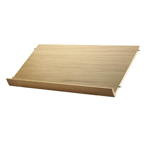 String - String System Magazin-Ablage 78x30cm - eiche/natur/BxHxT 78x2x30cm