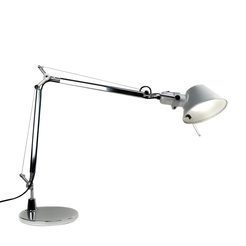 Artemide Tolomeo Tavolo Mini Desk Lamp, Aluminum Desk Lamp