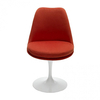 Knoll International - Tulip Saarinen Chair Full Upholstered - white/red/seat upholstery Hallingdal 65 680/WxHxD 49x82x53cm/rotatable