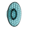 Kartell - Jellies - Lot de 2 porte-manteaux Ø19cm - bleu clair/transparent