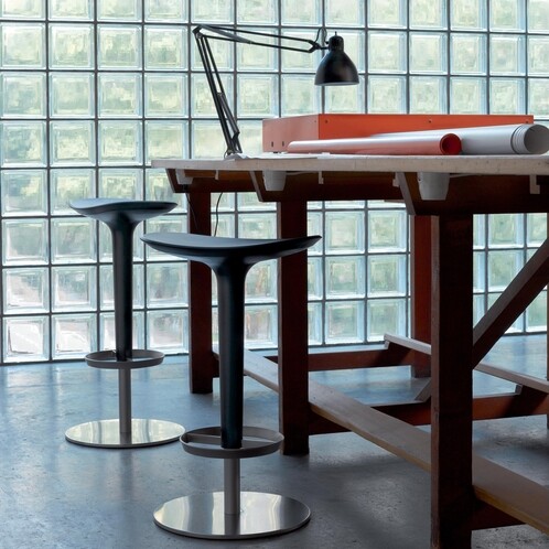 Arper - Babar Stool Frame Satinated