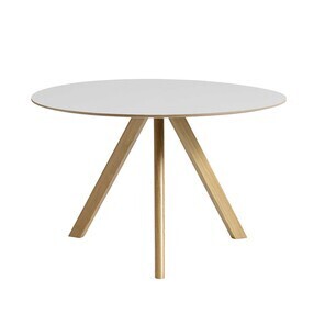 HAY - Table à manger linoléum Copenhague CPH 20 2.0 Ø120cm