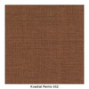 Muuto - Fiber Chair -Stoel gepolst met buis onderstel - terracotta/grijs/stoffering remix 452/BxHxD 49,5x77x53cm/onderstel staal grijs poedercoating