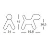 Magis - Me Too Puppy Dog  - line drawing