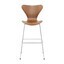 Fritz Hansen - Series 7™ Bar Stool Natural Veener