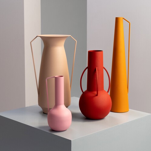 POLSPOTTEN Roman Vase 4er Set