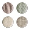 Bloomingville - Karine Teller 4er Set - mehrfarbig/Ø20cm