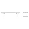 Knoll International - Bertoia - Banc de jardin - dessin au trait