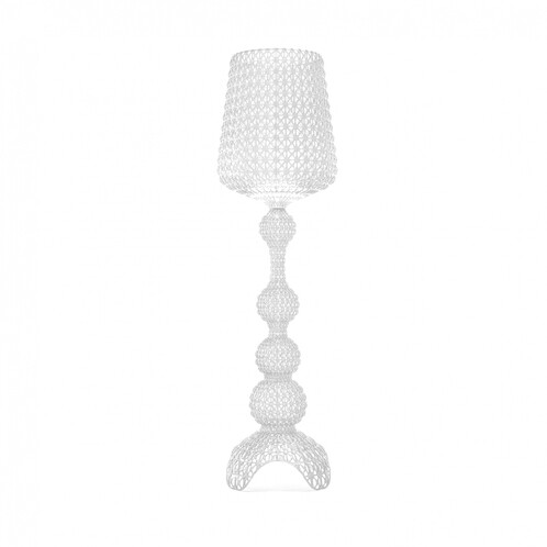 Kartell - Kabuki Outdoor LED Stehleuchte H:165cm - weiß/H x Ø: 166 x 50cm