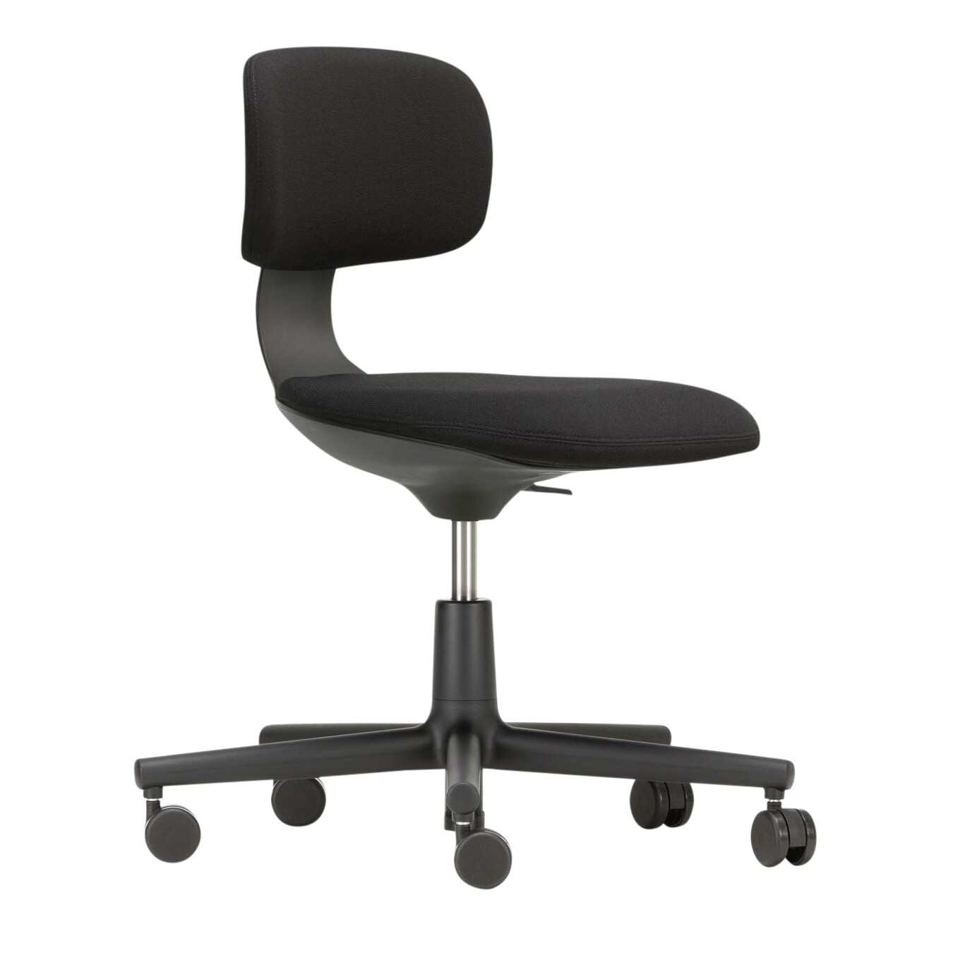 Vitra Rookie Office Swivel Chair Deep Black Ambientedirect