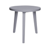 Gervasoni - Gray 42 - Table d'appoint - gris / Ø50cm/staind/H: 50cm