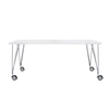 Kartell - Max Tisch mit Rollen 190x90cm